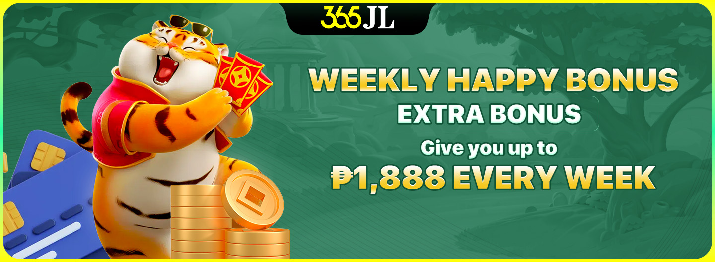 Weekly Happy Bonus with extra rewards
